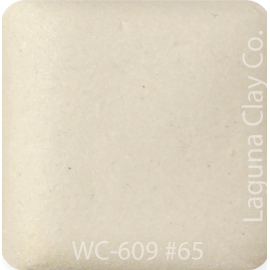 WC-609 Stoneware White #65 cone 6 mid range clay - 25lbs bag
